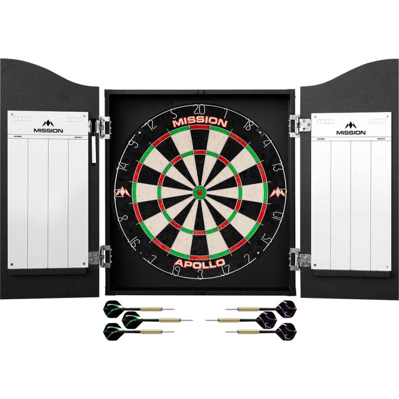 Lotto Armario + Diana + 6 Darts Home Darts Centre Mission Darts Cab508