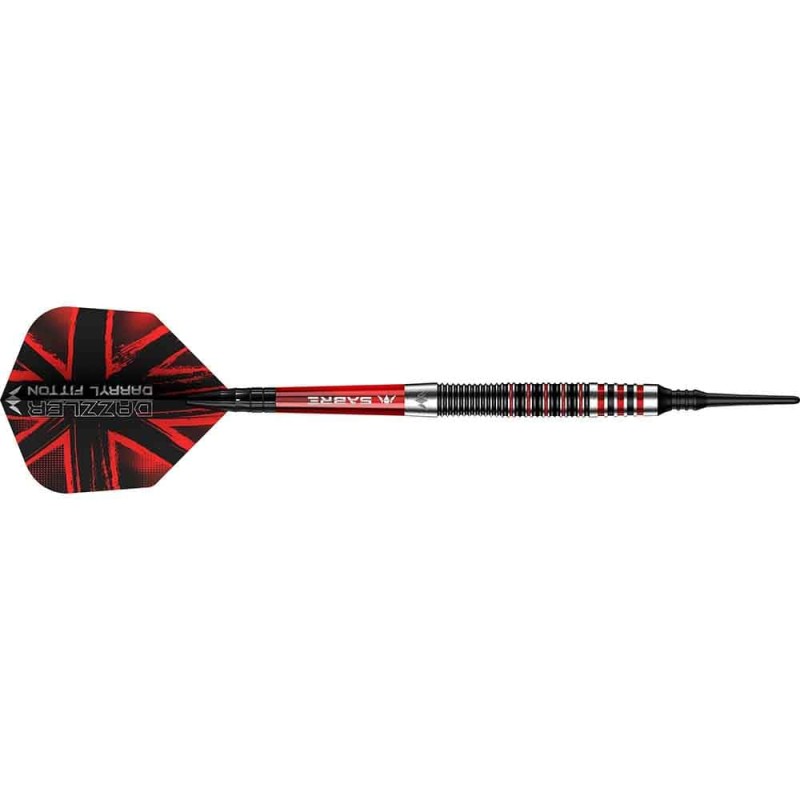 Dart Mission Darryl Fitton The Dazzler Red and black Electro 95% 18g D1631