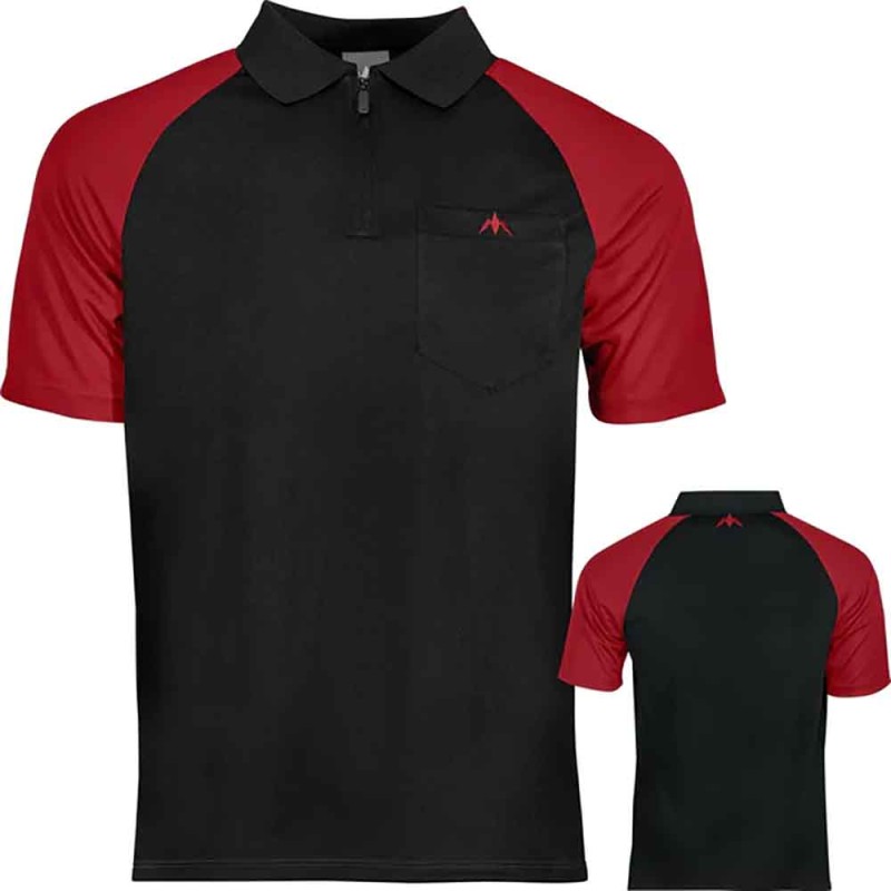Exos Cool Fx Red Black 2xl Polo Shirt DS1615-2xl