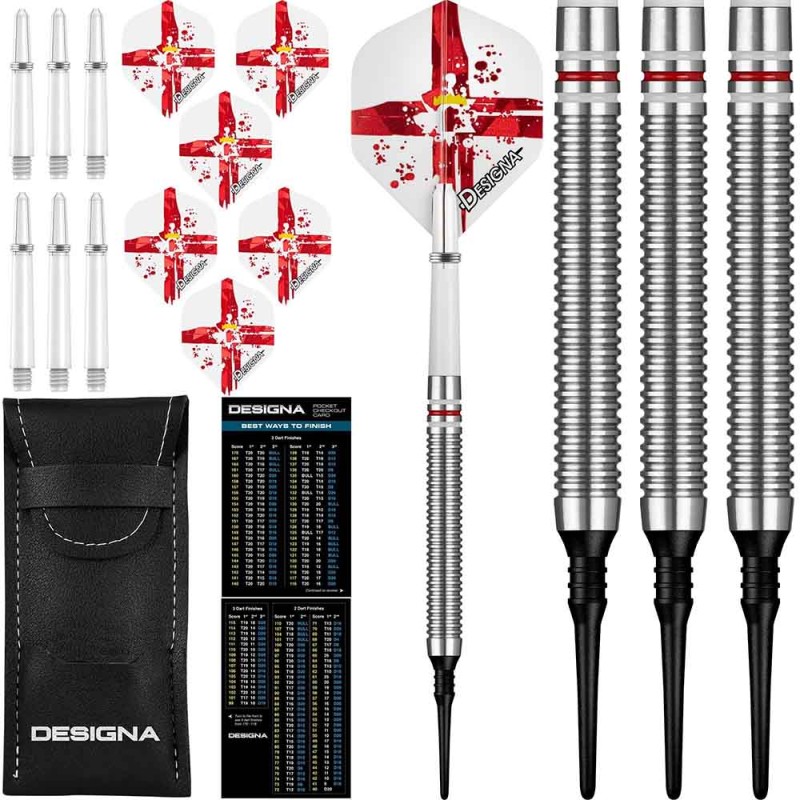 Darts Designa Patriot X Darts Nordirland 90% 20g