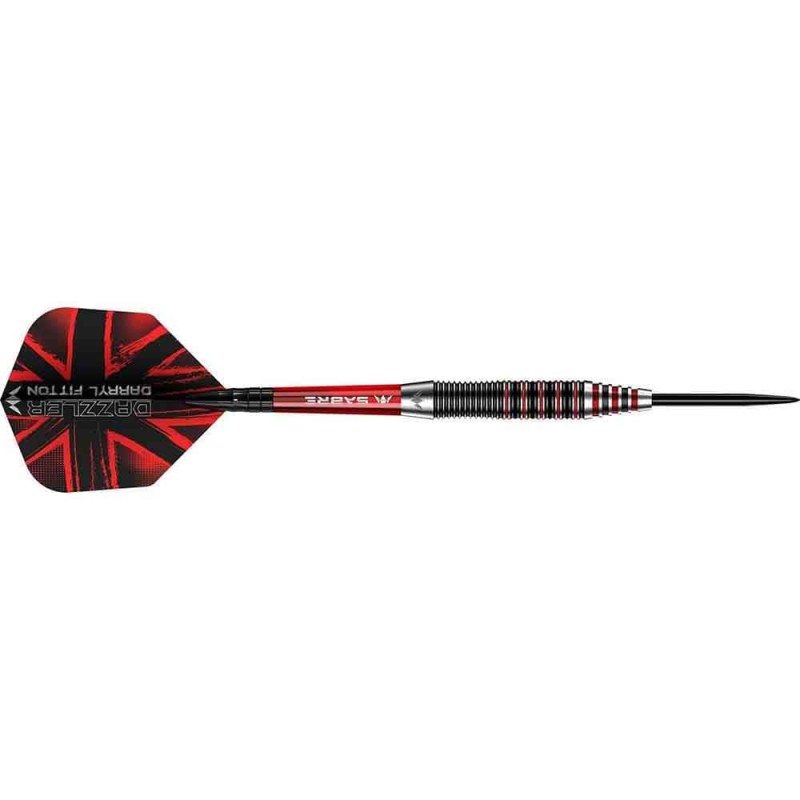 Dart Mission Darryl Fitton black electric red 95% 22g D1628