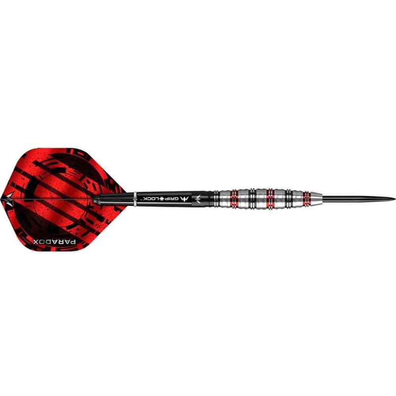 Darts Mission Paradox M2 Curved Schwarz Rot Elektro 90% 22g D1566