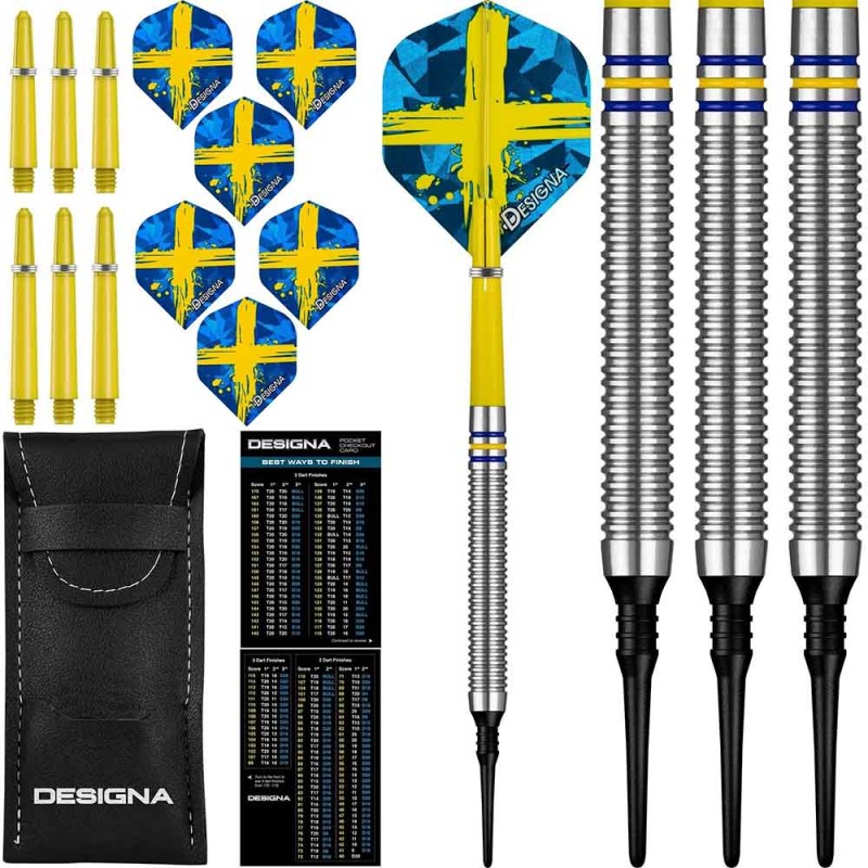 Dardo Designa Patriot X Darts Suécia 90% 20g D9532