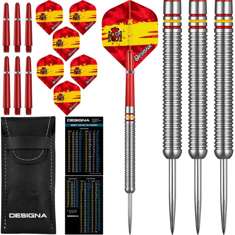 Dardo Designa Patriot X Darts Spagna 90% 22g D0735