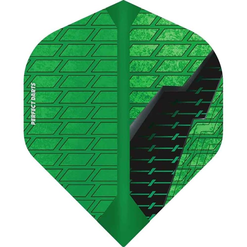 Piume Perfect Darts Black Grenade n. 2 Std Verde F3367