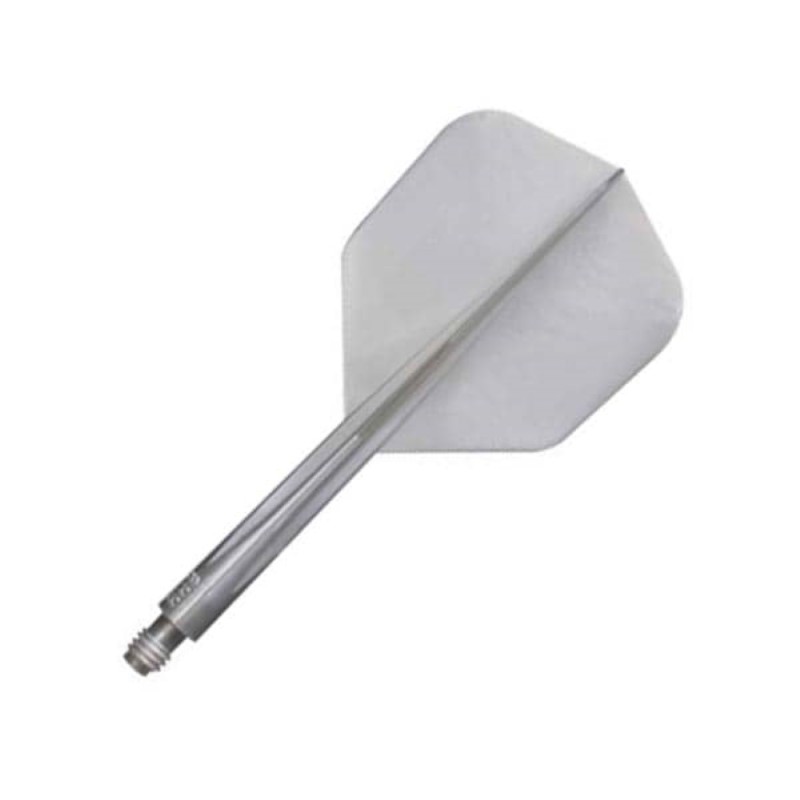 Plumes Condor Axe Shape Métallique Perle Argent M 27.5mm Vous trois.