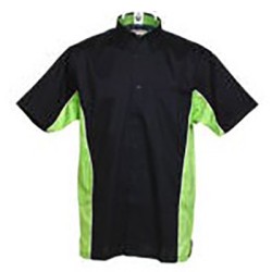 Sport-Dart-T-Shirt Schwarz und Lima