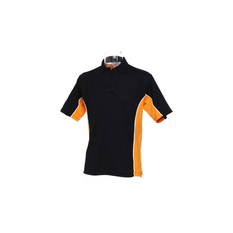 Le Polo Pro Darts noir et orange S