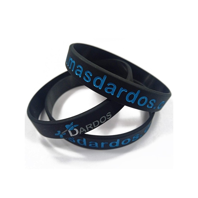 Braccialetto Masdardos Silicone Nero P-mdn