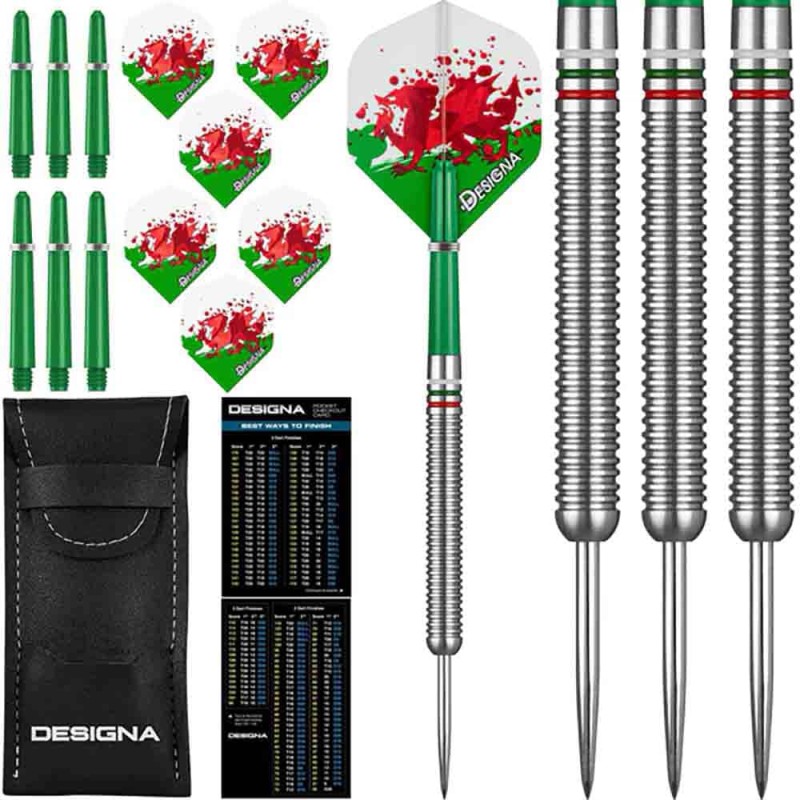 Darts Designa Patriot X Darts Wales 90% 22g D0729