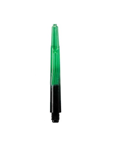 Crystal cane two tone black green Gildarts 48 mm