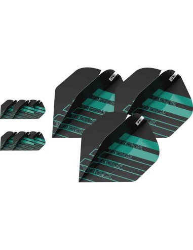 Plumas Target Rob Cross Black (3 Sets) No2 Padrão 337020