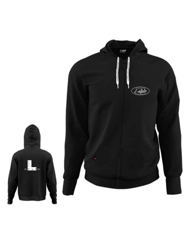 L-style sweater Hoodei black size 2xl 47767