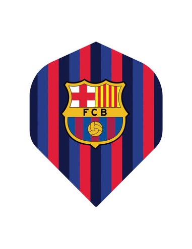 Piume Barça Licenza ufficiale Fc Barcelona No2 Standard F1 Azulgrana Righe Con Scudo F4120