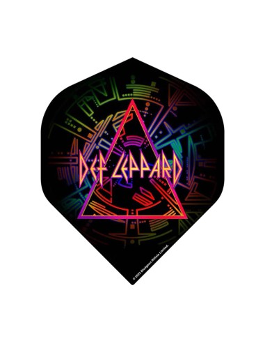 Piume con licenza ufficiale Def Leppard n. 2 Standard F3 F4171