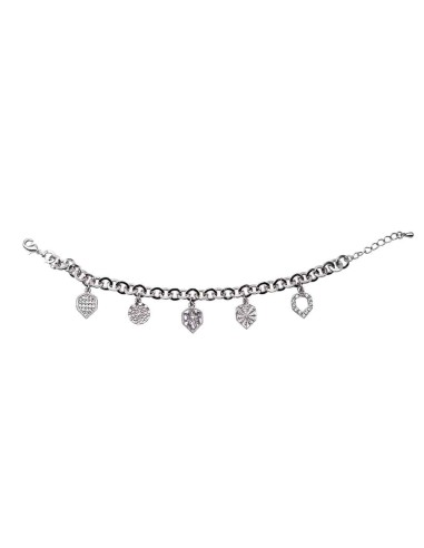 Silver bracelet 5 items 70228s