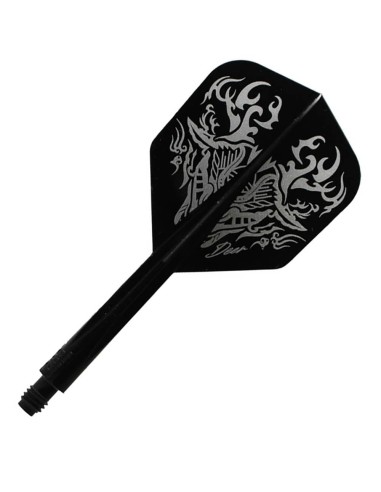 Plumas Condor Axe Deer Shape Black S 21.5m Três de vocês.