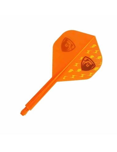 Plumas Condor Axe Thunderbolt Bear Orange Standard S 21.5m Três de vocês.