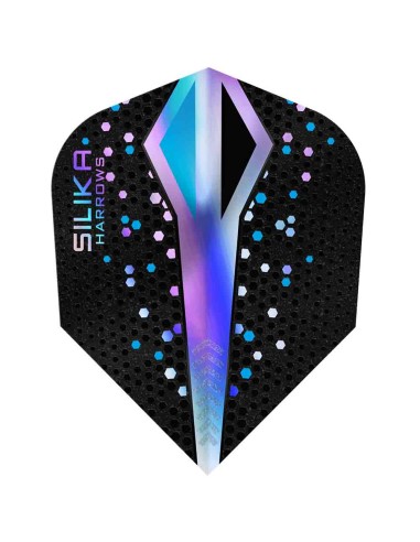 Fülle Harrows Darts Silke Colourshift Kristalline N6 Silber Hf5138