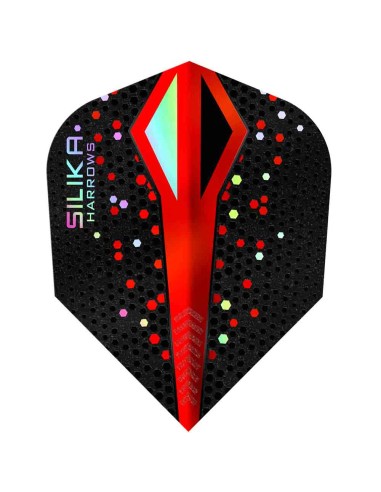 Piume Harrows Darts Silica Colourshift Crystalline N6 Rosso Hf5137