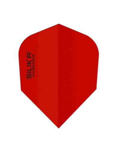 Plumas Harrows Darts Silika Solid Crystalline N6 Red Hf5133