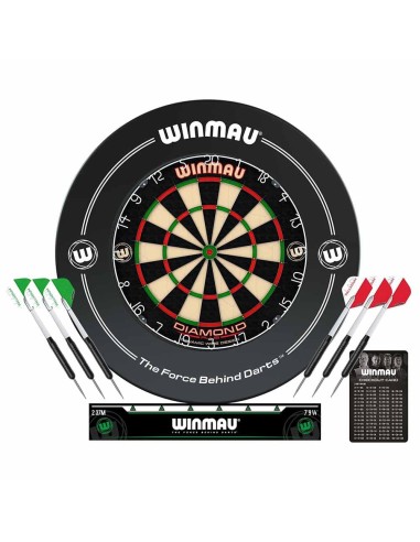 Pack Dartboard entoure le jeu Diamond 5315