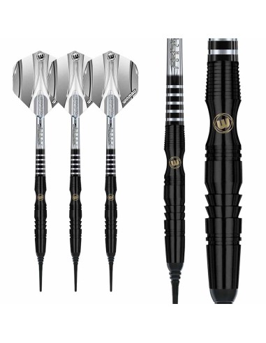 Dardos Winmau Sniper Black 90% Punta de Plástico 