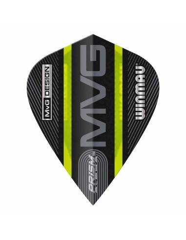 Fülle Winmau Darts Kites Mvg Schwarz & Grün 6907.118