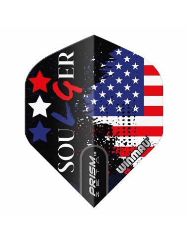 Piume Winmau Darts Prism Zeta Soulger Flag Flight 6915.330