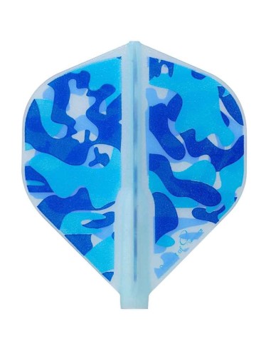 Des plumes Fit Flight Series Liquid Camo C Standard Bleu