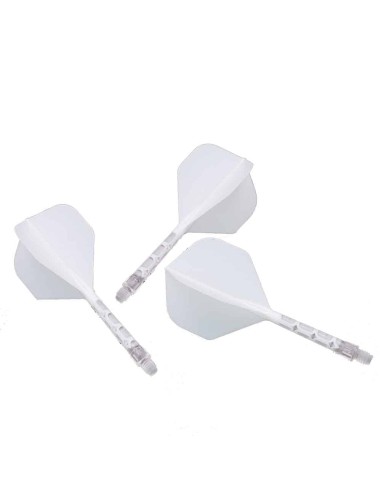 Plumas Cuesoul Rost T19 Tamanho S 64mm Clear White Big Standard 57db8s