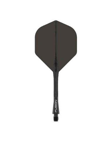 Feathers Winmau Darts Fusion black short 22-64mm 8777