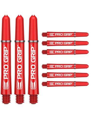 Cañas Target Pro Grip Shaft Intb 3 Sets Red (34mm)