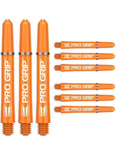Cane Target Pro Grip Shaft short 3 sets Orange (34mm) 380249