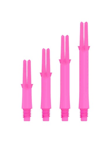 Cane L-style L-shaft verrouillé clair rose 330 46 mm