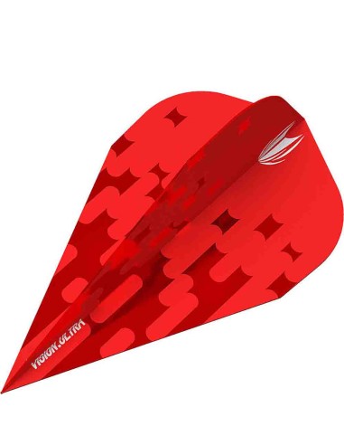 Plumes Target Darts Pour 100 Arcade Red Vapor 333580