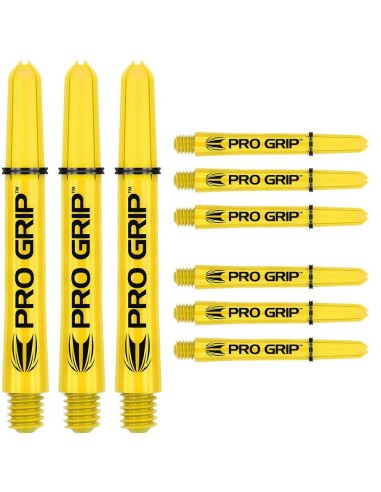 Canas Target Pro Grip Shaft Short 3 Sets Amarelo (34mm) 380261