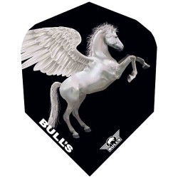 Feathers Bulls Darts Powerflite No 6 Pegasus white 50767
