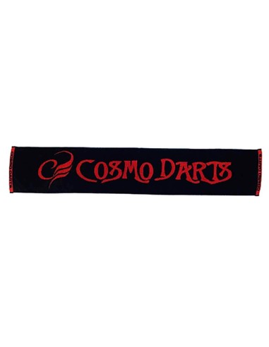 Cosmo Dart Towel Imabari Black and Red