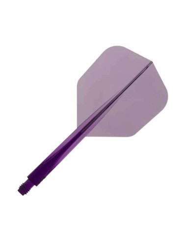 Plumas Condor Axe Shape Morada Clara S 21.5mm Três de vocês.