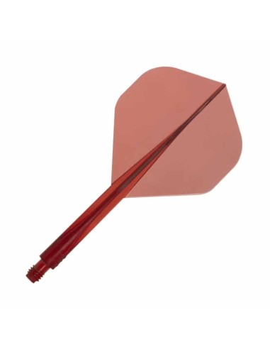 Piume Condor Asse standard rosso chiaro lungo 33.5mm Voi tre.