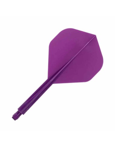 Plumas Condor Axe Standard Morada Largo 33.5mm 3 Uds.