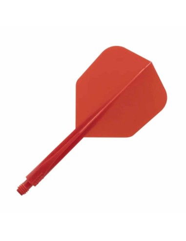 Plumas Condor Axe Shape Rojo S 21.5mm 3 Uds.