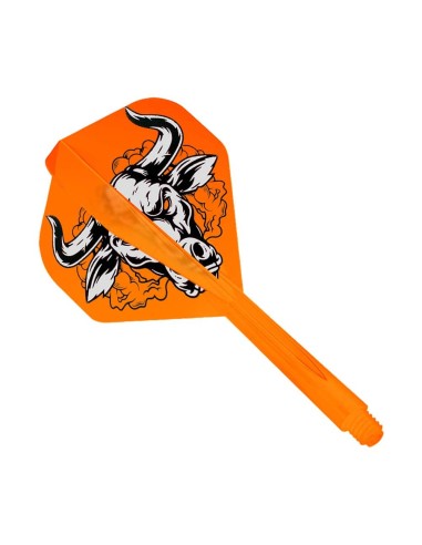 Plumes Condor Axe Shape Aussie Bull Orange L 33.5m Vous trois.