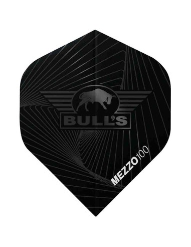 Feathers Bulls Darts Mezzo 100 No2 standard black 50971