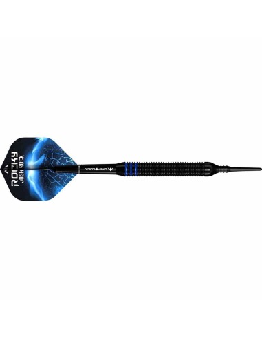 Darts Mission Rocky Josh Rock Schwarz Blau