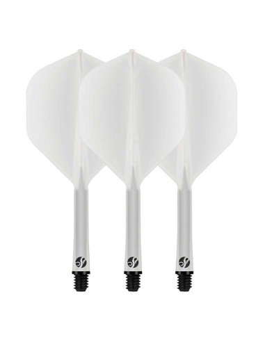 Piume Shot Darts Sistema di ponte trasparente Lunghezza 74.2 50316