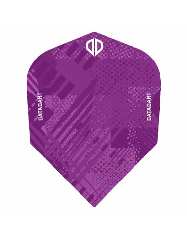 Pluma Dardos Datadart Grunge Morado Shape N6