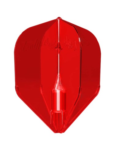 Fülle L-Stil Darts L3 Shape Fantom Rot
