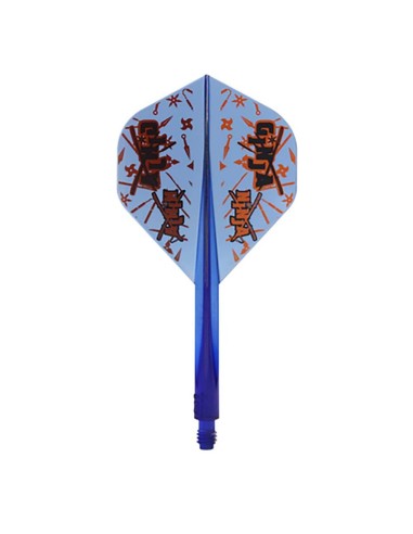 Plumas Condor Axe Standard Matt Campbell Ginja Ninja Azul M 27.5mm 3 Uds. Negro